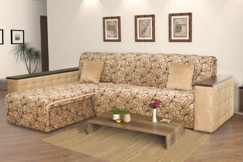 Кутовий диван Модерн NEW - спальне місце 120+70 см